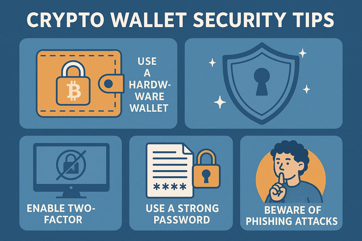 Crypto wallet security tips