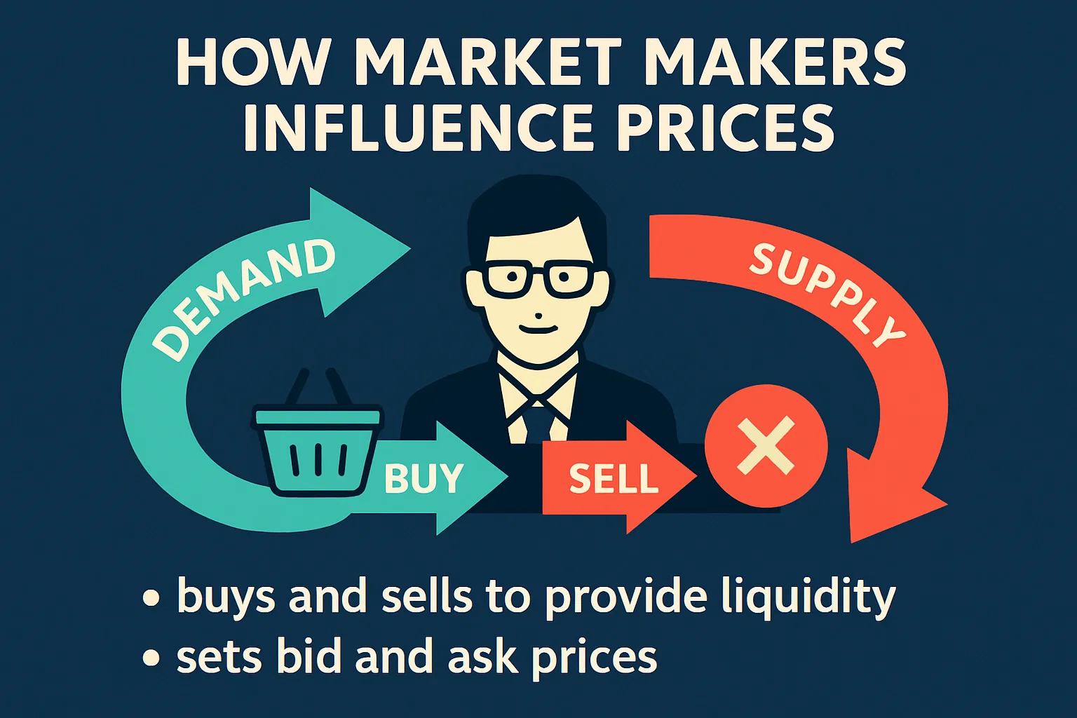 How Market Makers Influence Prices