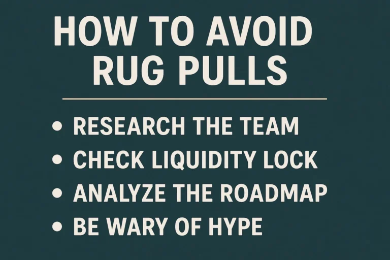 How to Avoid Rug Pulls