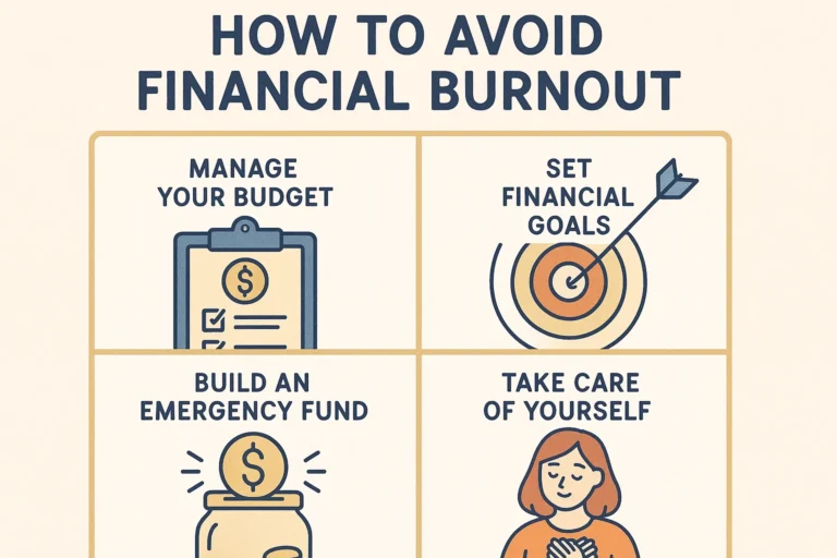 How to avoid financial burnout