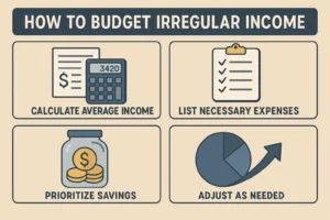 How to budget irregular income