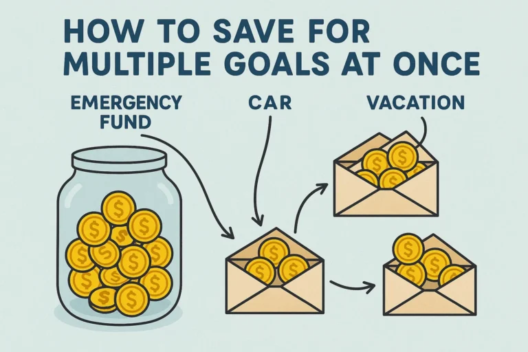 How to save for multiple goals at once