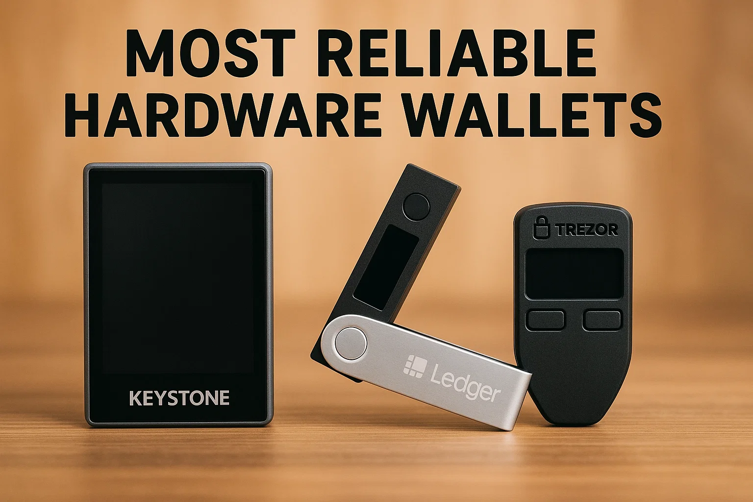Most Reliable Hardware Wallets