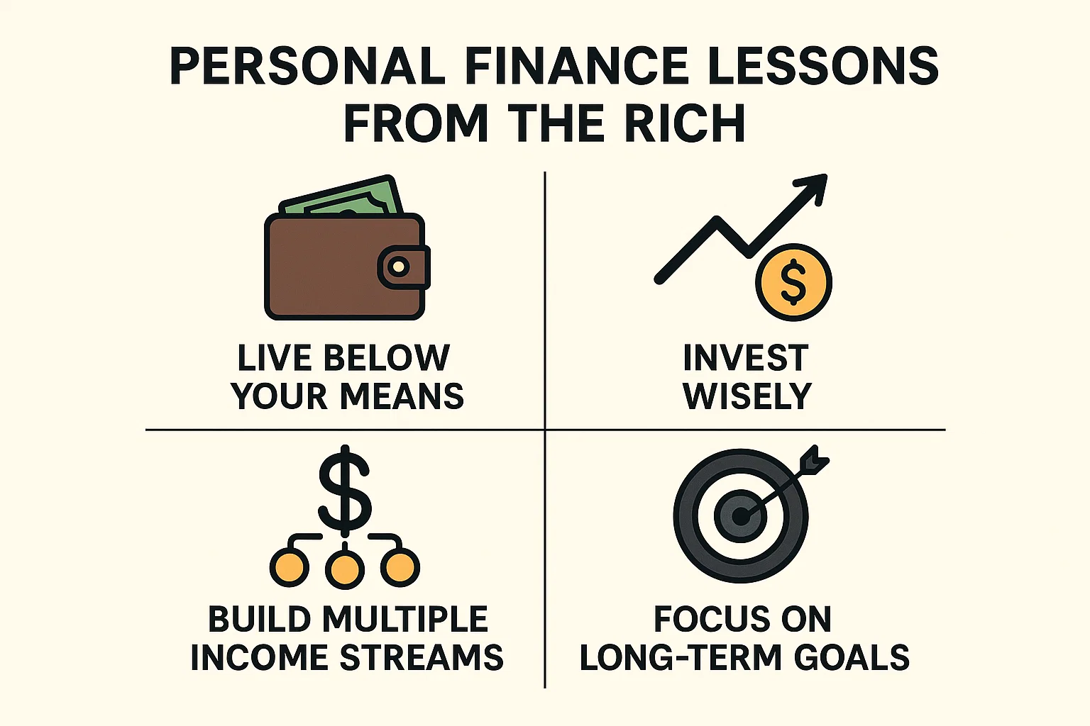 Personal finance lessons from the rich