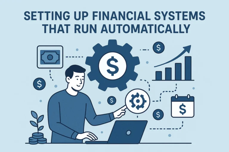 Setting up financial systems that run automatically