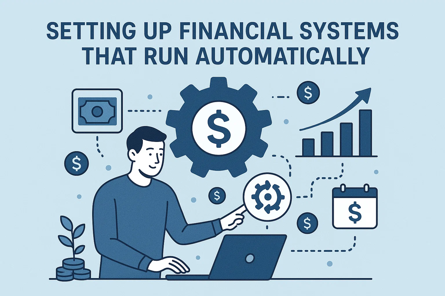 Setting up financial systems that run automatically