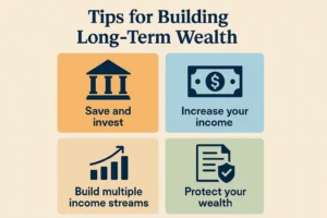 Tips for building long-term wealth