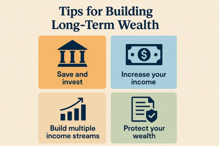Tips for building long-term wealth