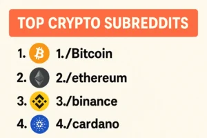 Top Crypto Subreddits