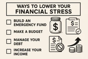 Ways to lower your financial stress