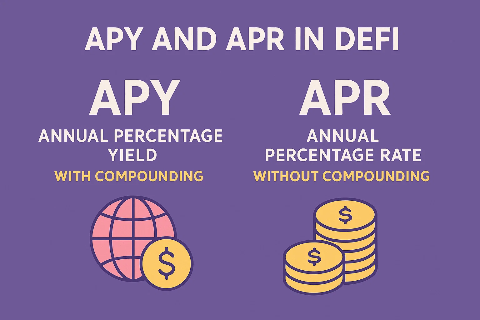 What is APY and APR in DeFi