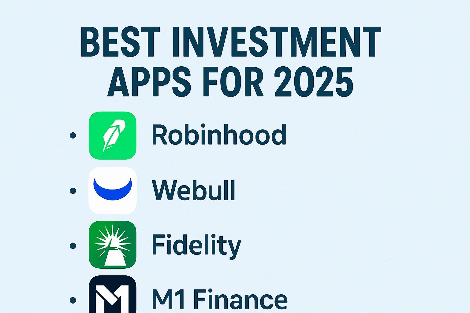 best investment apps for 2025