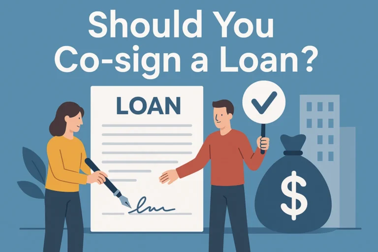 co-sign a loan