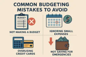 common budgeting mistakes to avoid