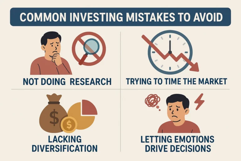 common investing mistakes to avoid