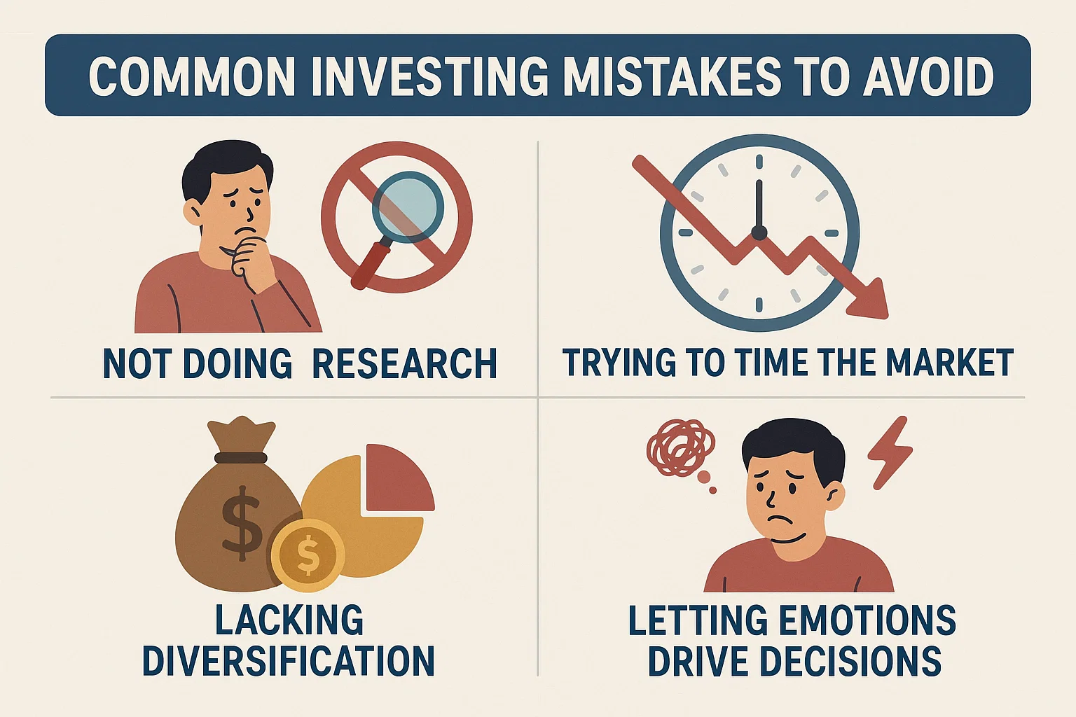 common investing mistakes to avoid