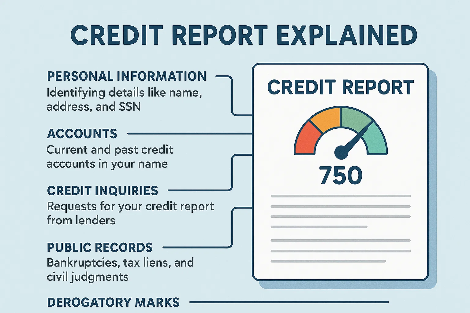 credit report explained