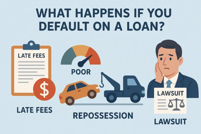 default on a loan