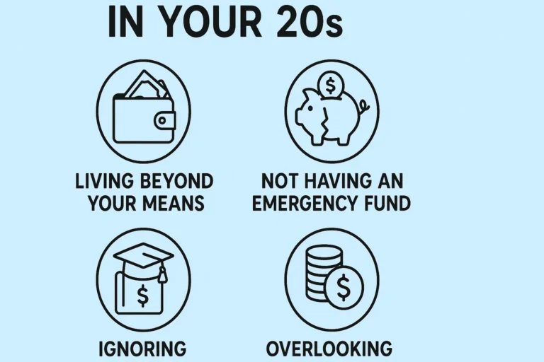 financial mistakes to avoid in your 20s