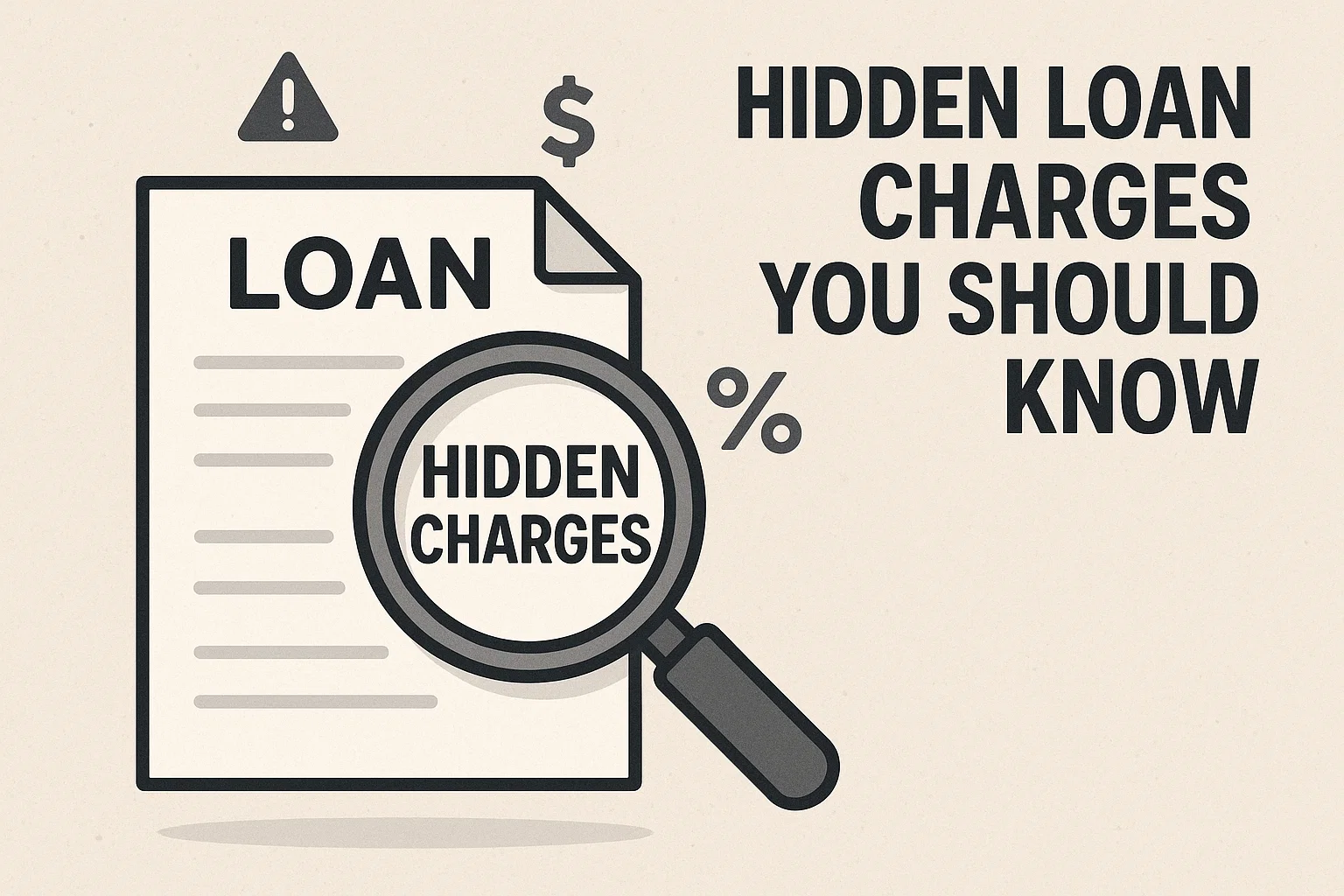 hidden loan charges