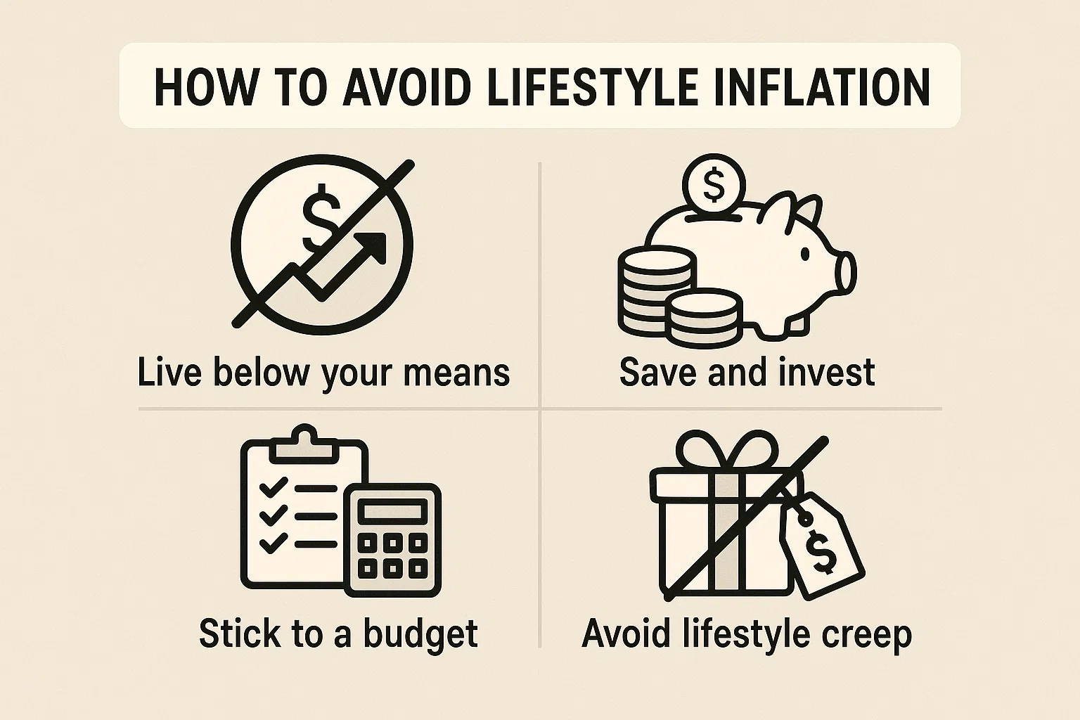 how to avoid lifestyle inflation
