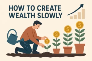how to create wealth slowly