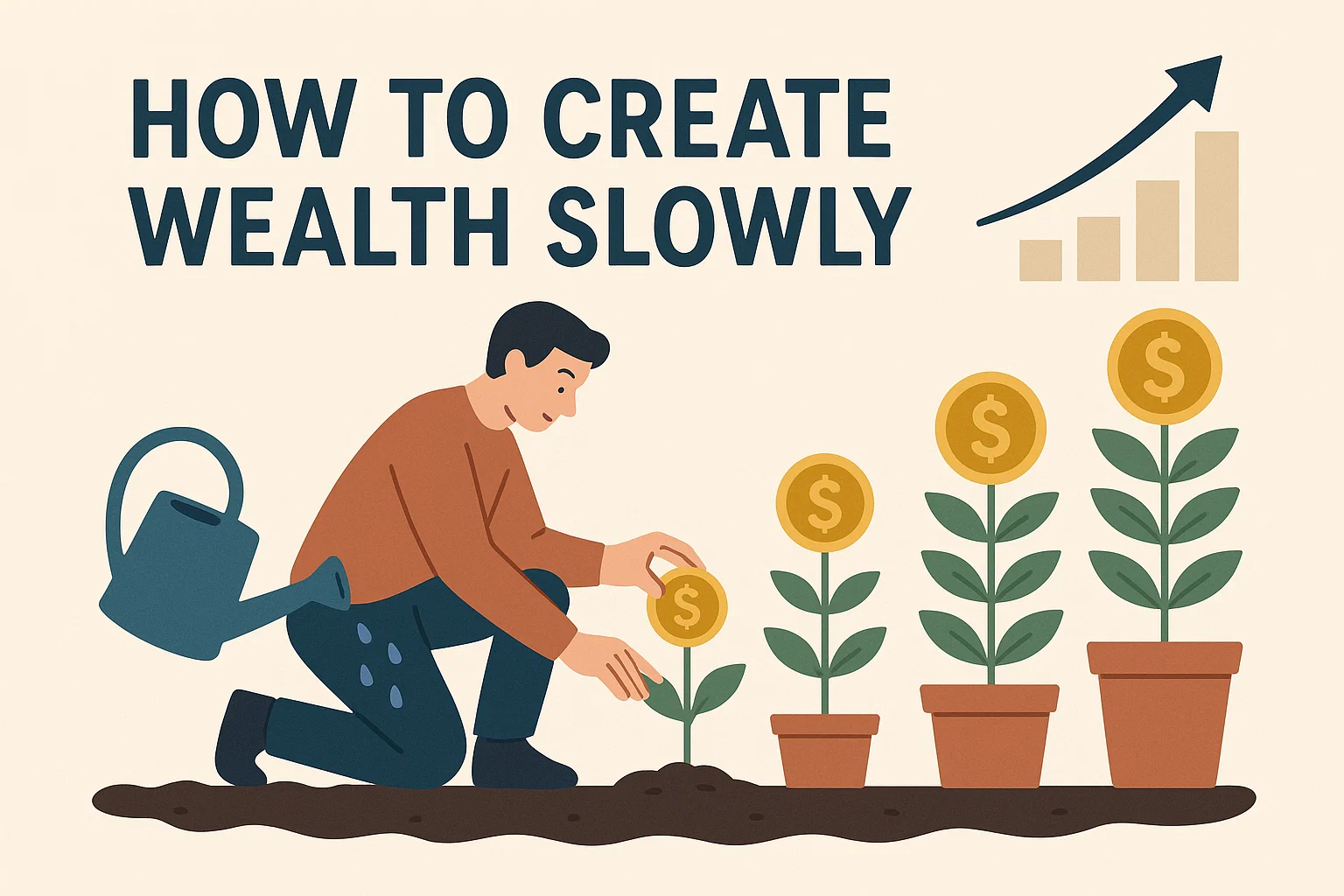 how to create wealth slowly