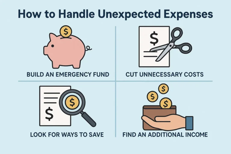 how to handle unexpected expenses