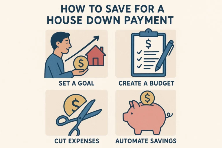 how to save for a house down payment