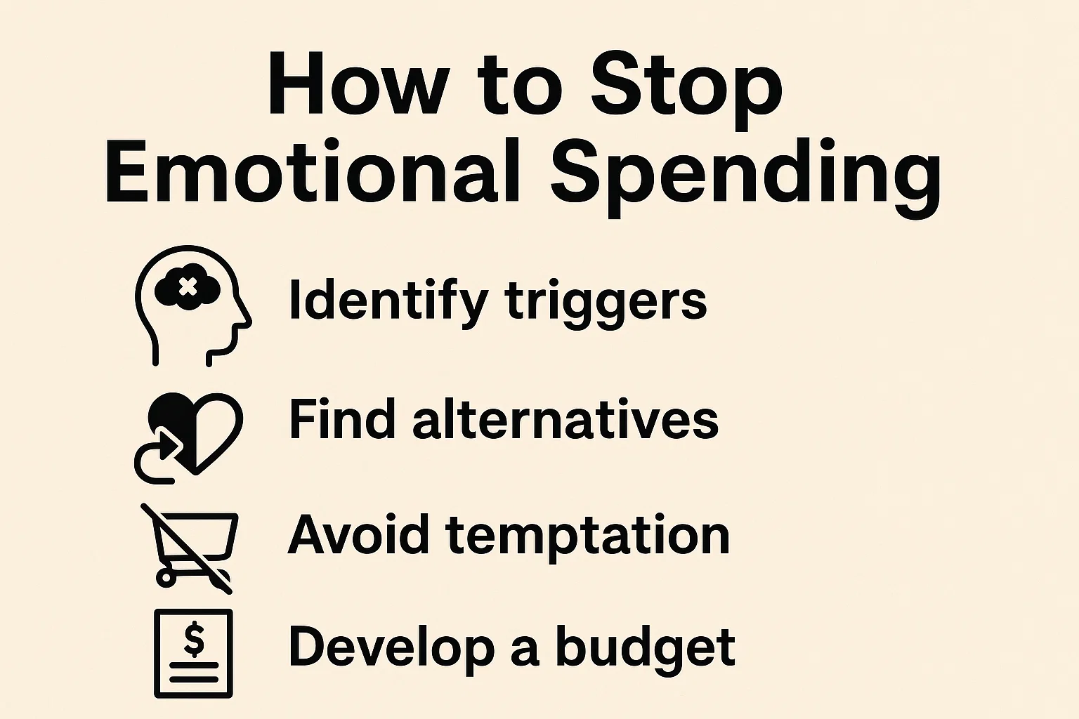 how to stop emotional spending