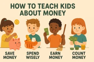 how to teach kids about money
