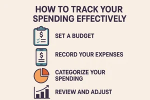 how to track your spending effectively
