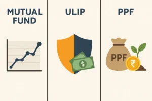 mutual fund vs ulip vs ppf