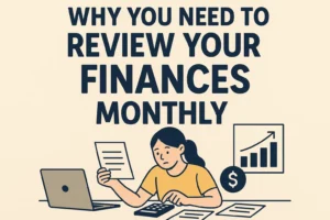 review your finances monthly
