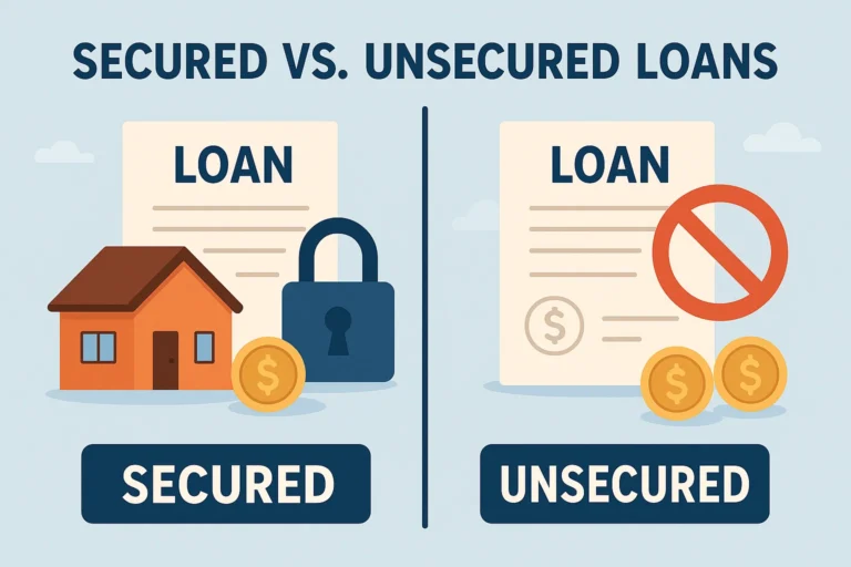 secured vs unsecured loans