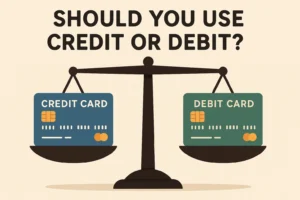 should you use credit or debit