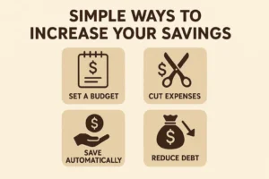 simple ways to increase your savings