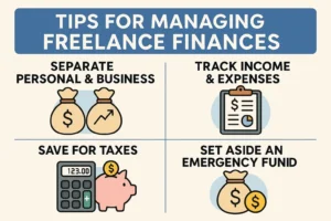 tips for managing freelance finances