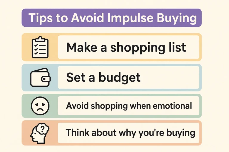 tips to avoid impulse buying
